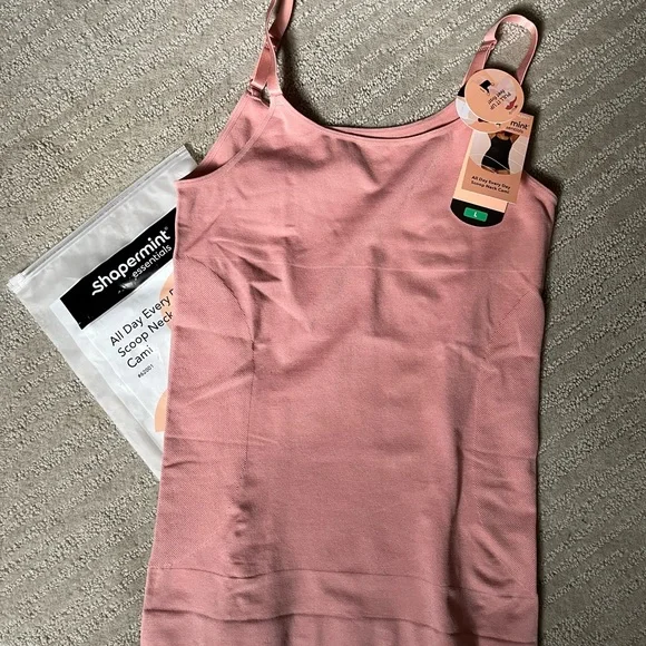 Shapermint Essentials Pink and Black Camisole Set - Picture 7 of 9